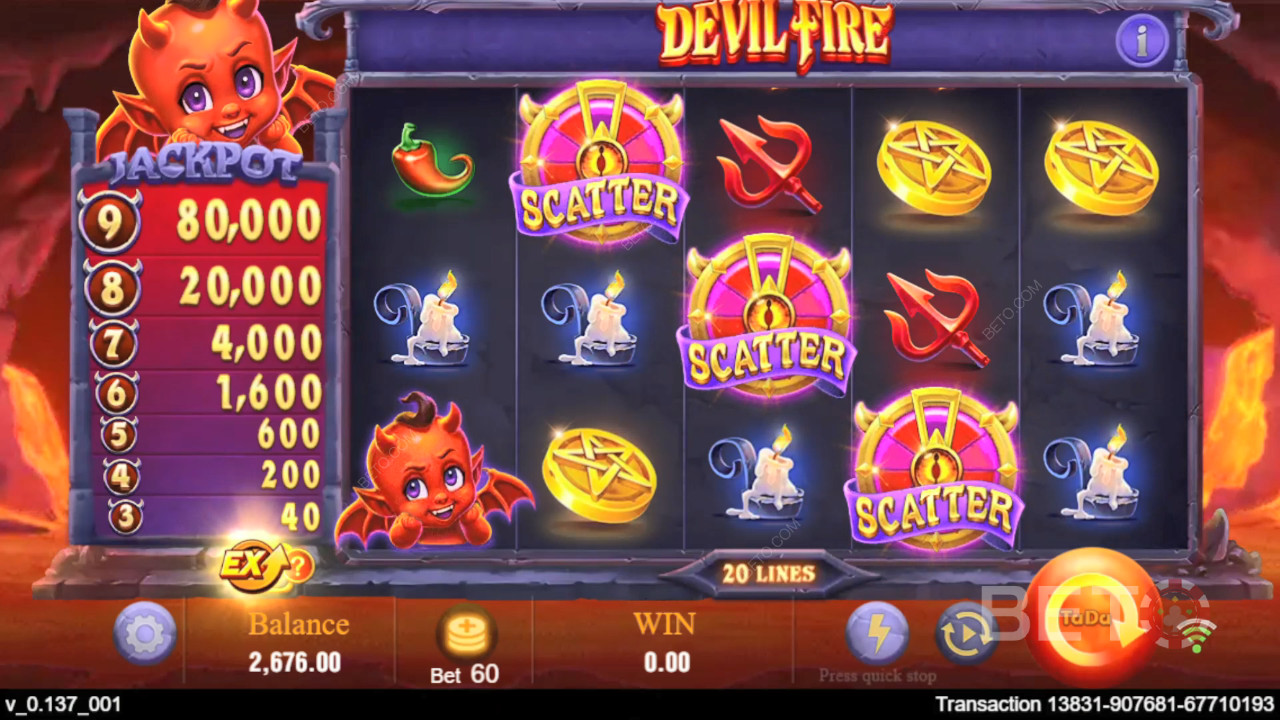 Devil Fire Hrať Zadarmo