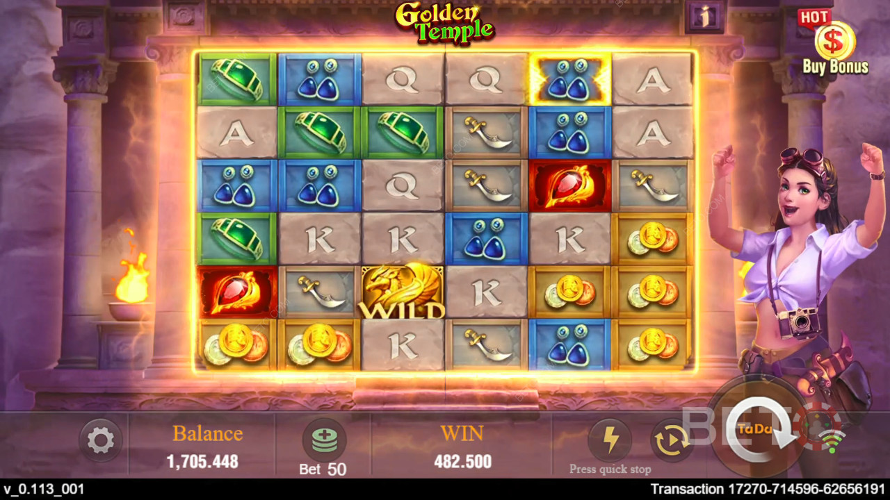 Golden Temple Recenzia od BETO Slots