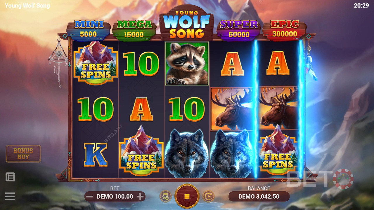 Young Wolf Song Recenzia od BETO Slots
