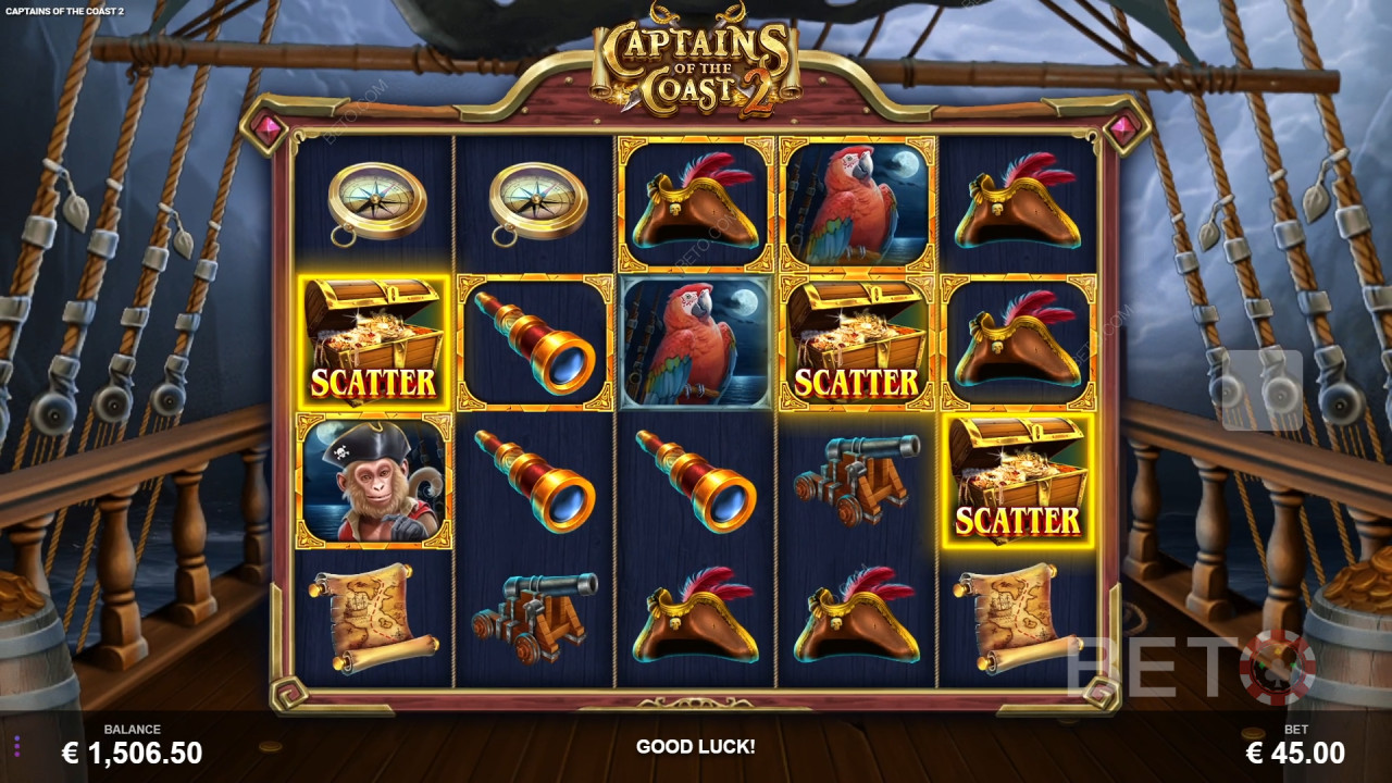Captains of the Coast 2 Recenzia od BETO Slots