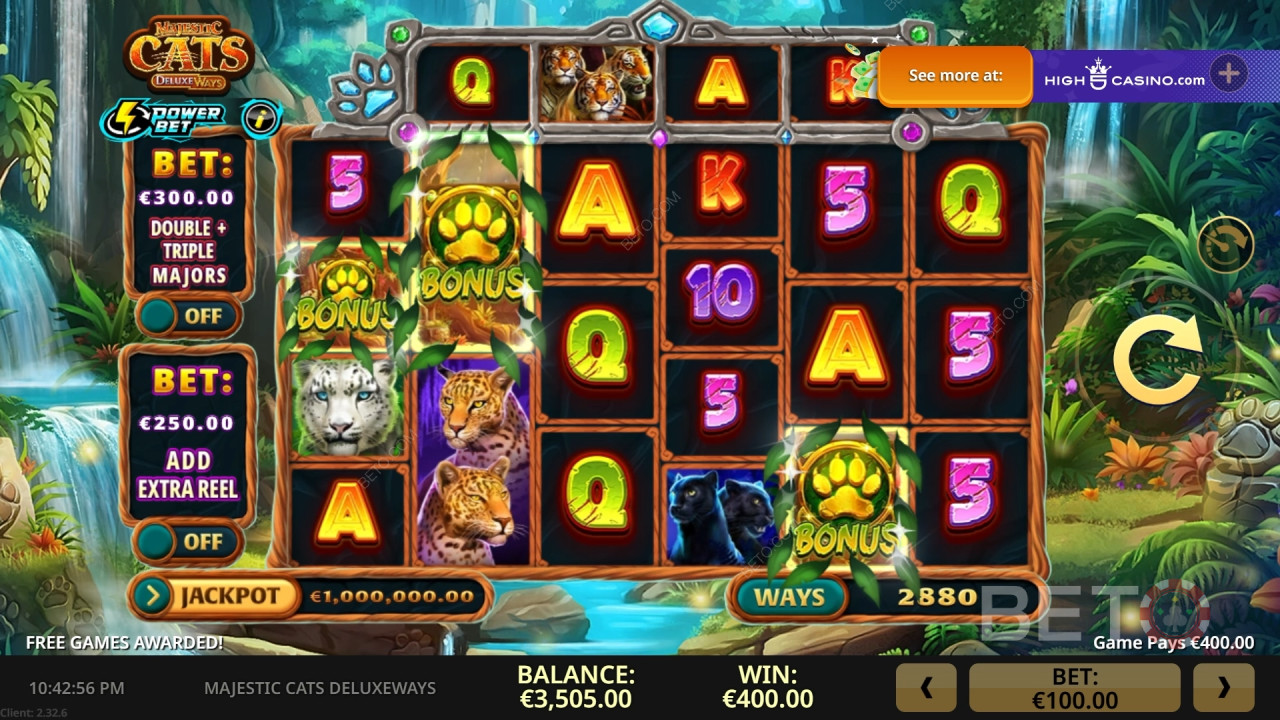 Majestic Cats DeluxeWays Recenzia od BETO Slots