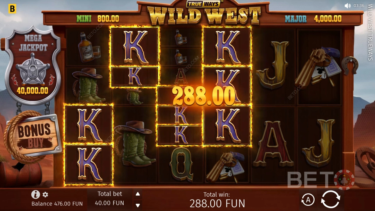 Wild West Trueways Recenzia od BETO Slots