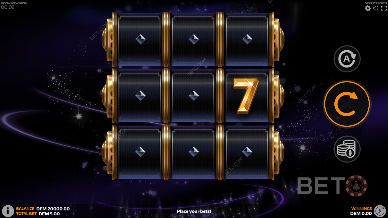 Ako hrať Code of Fortune od spoločnosti Mancala Gaming