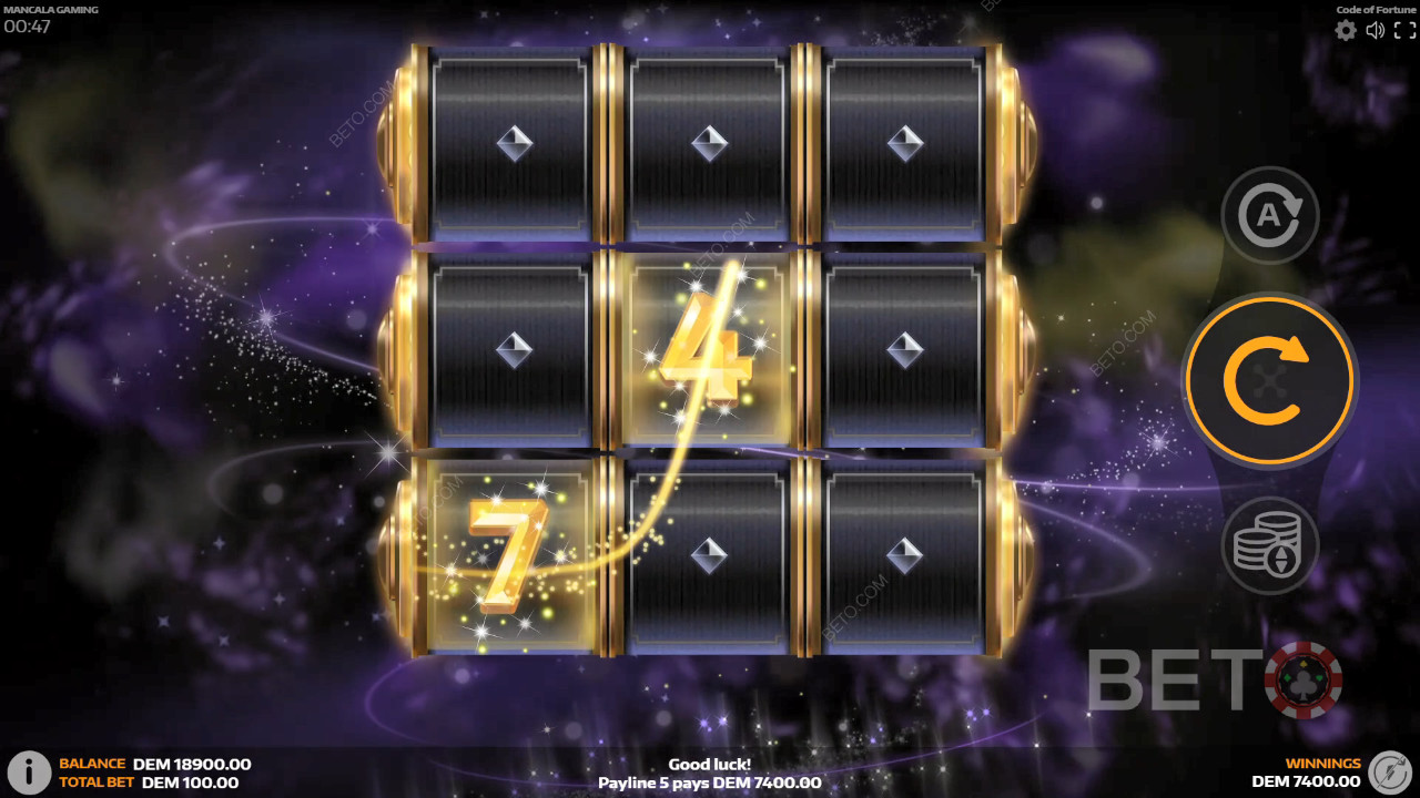 Code of Fortune Review by BETO Slots