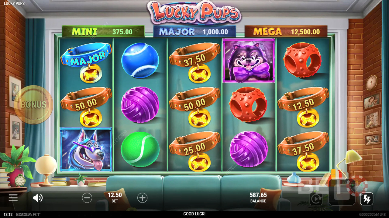 Lucky Pups Recenzia od BETO Slots