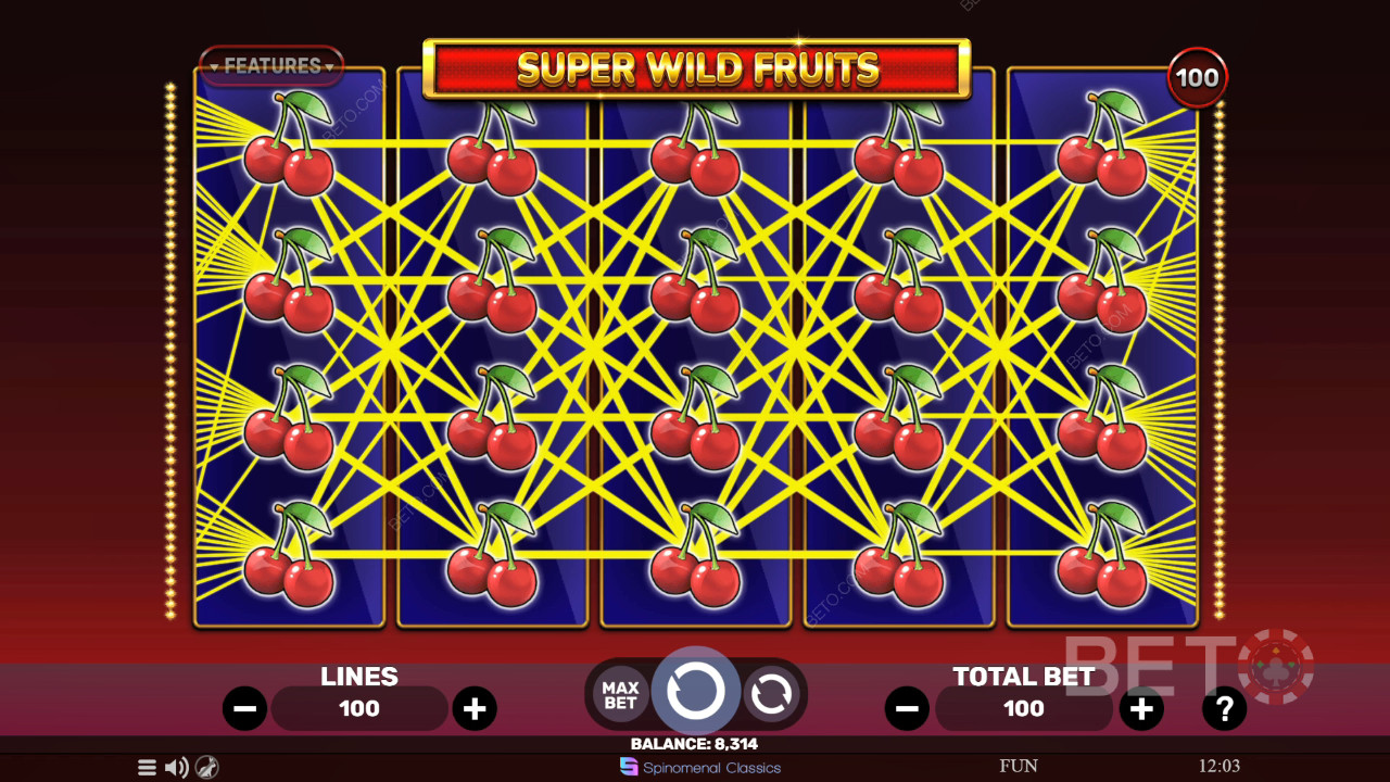 Super Wild Fruits Recenzia od BETO Slots