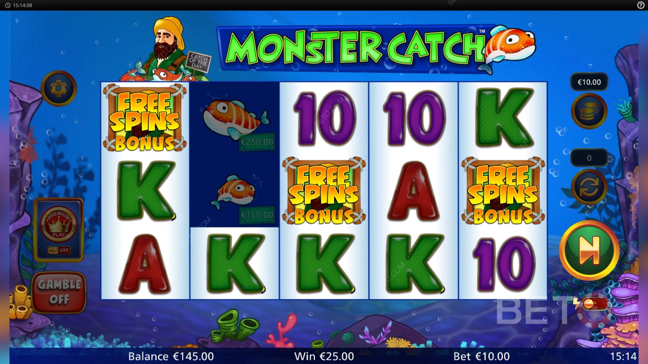 Monster Catch Recenzia od BETO Slots
