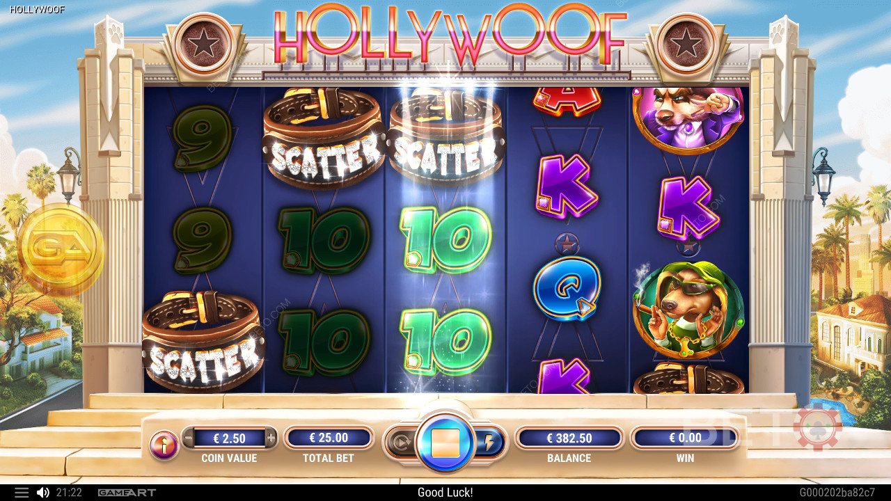Hollywoof Recenzia od BETO Slots