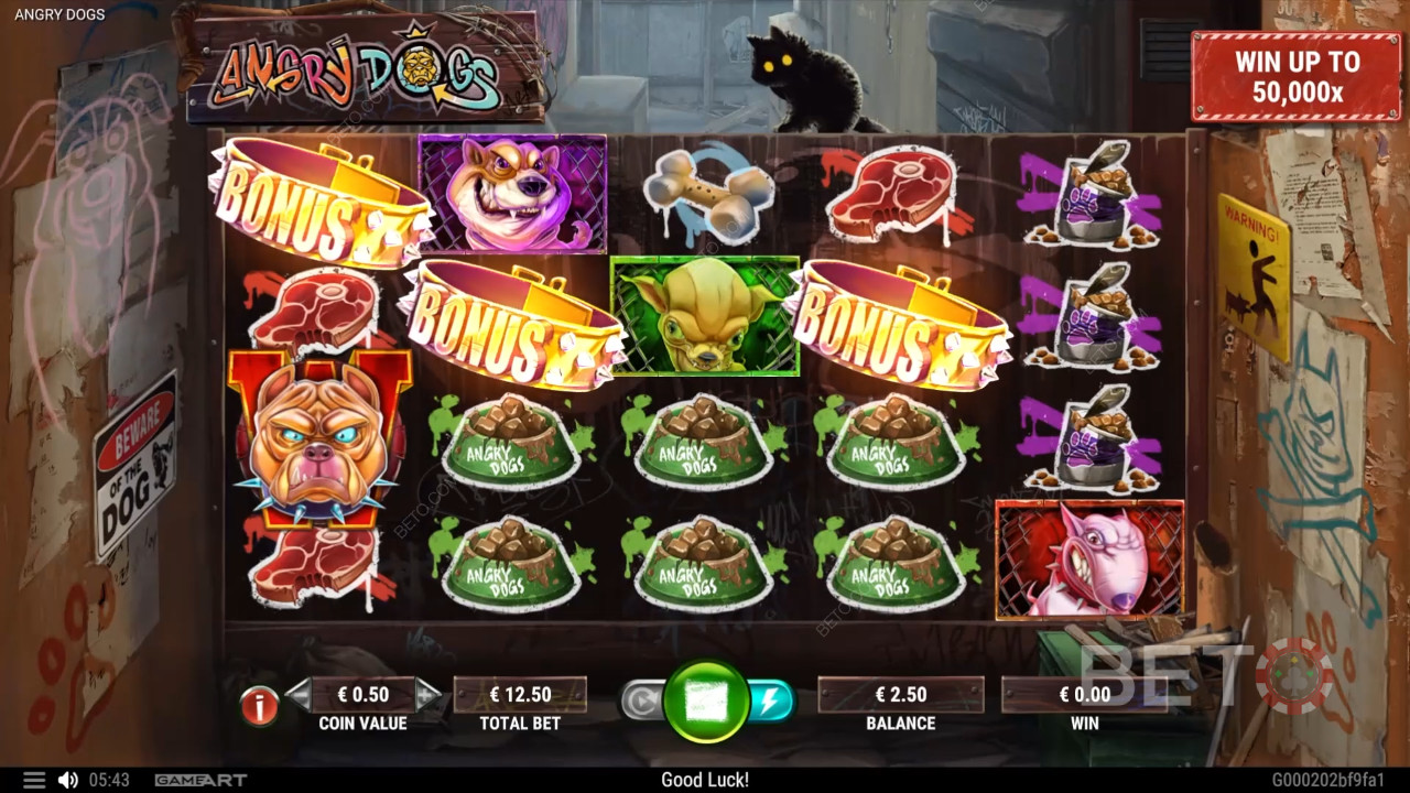 Angry Dogs Recenzia od BETO Slots