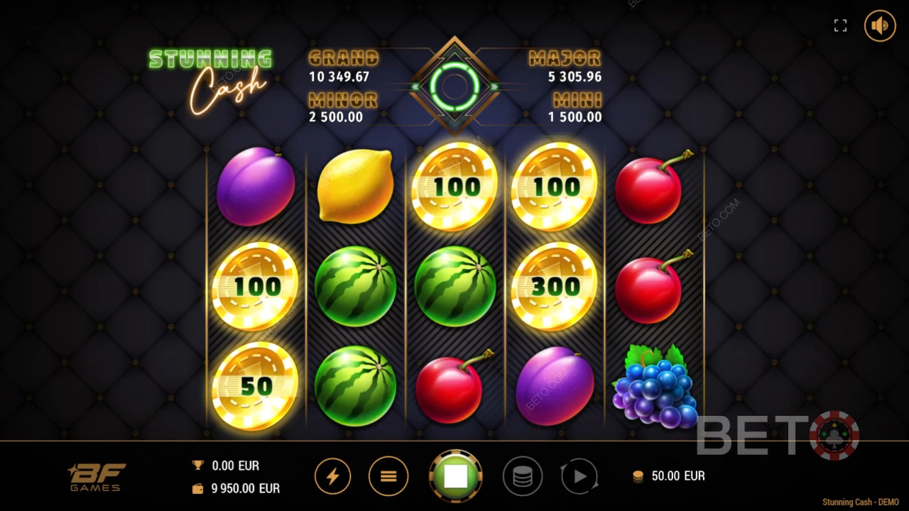 Ohromujúca hotovosť Recenzia od BETO Slots