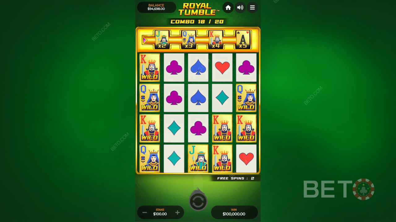 Royal Tumble Recenzia od BETO Slots