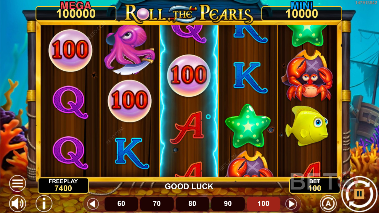 Roll The Pearls Hold & Win Hrať Zadarmo