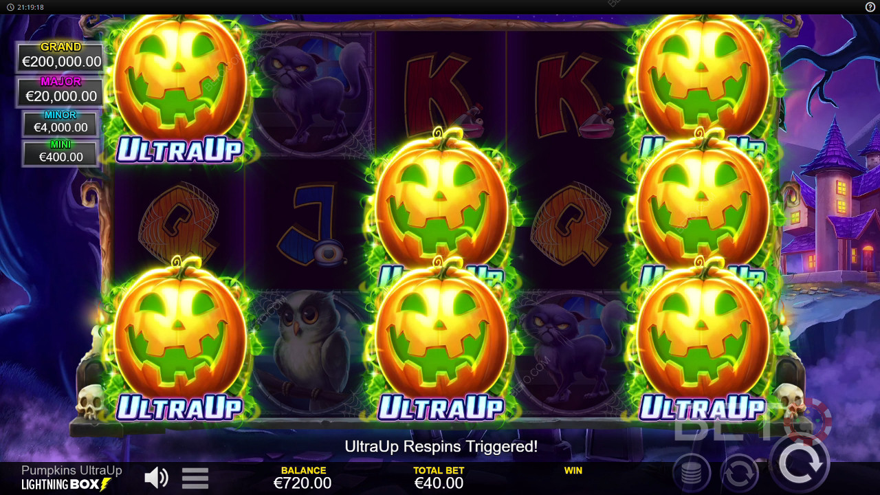 Tekvice UltraUp Recenzia od BETO Slots