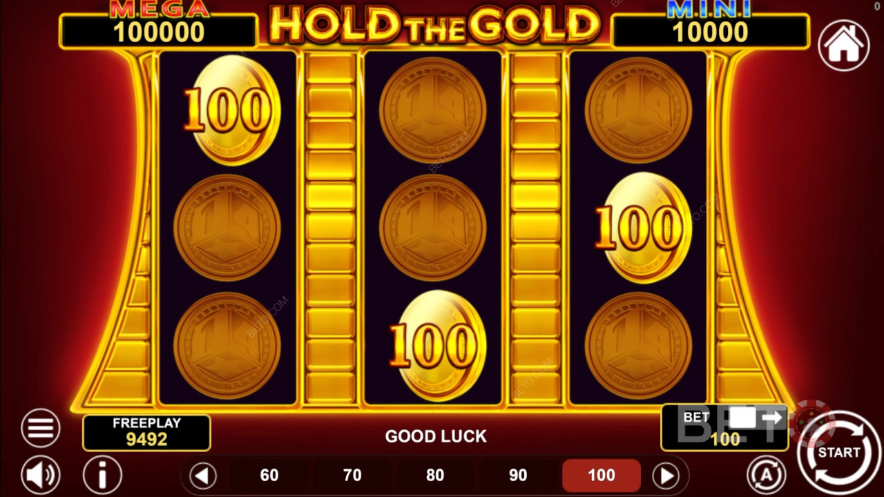 Hold The Gold Recenzia od BETO Slots