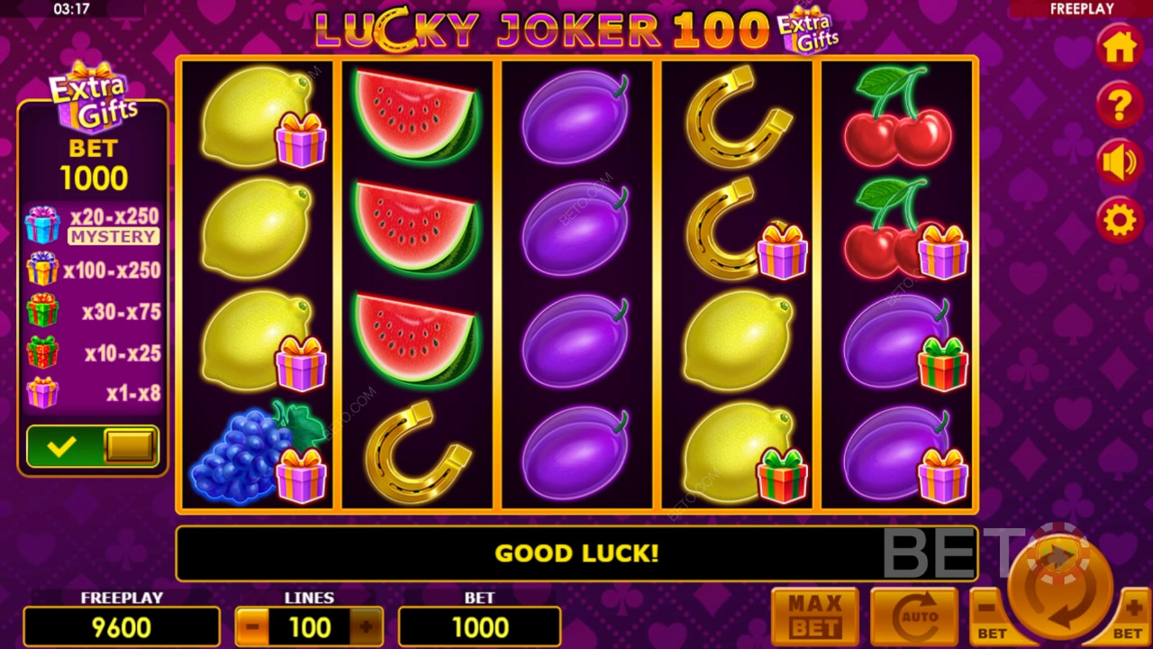 Lucky Joker 100 Extra Gifts Hrať Zadarmo