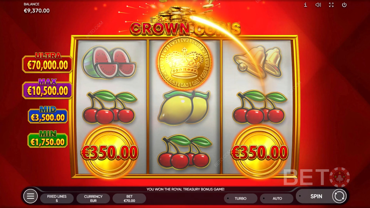 Crown Coins Hrať Zadarmo