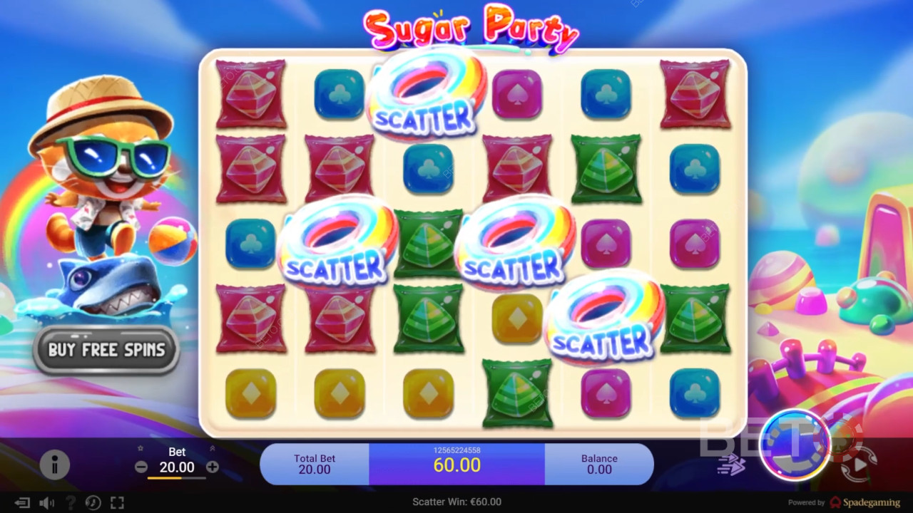 Sugar Party Recenzia od BETO Slots