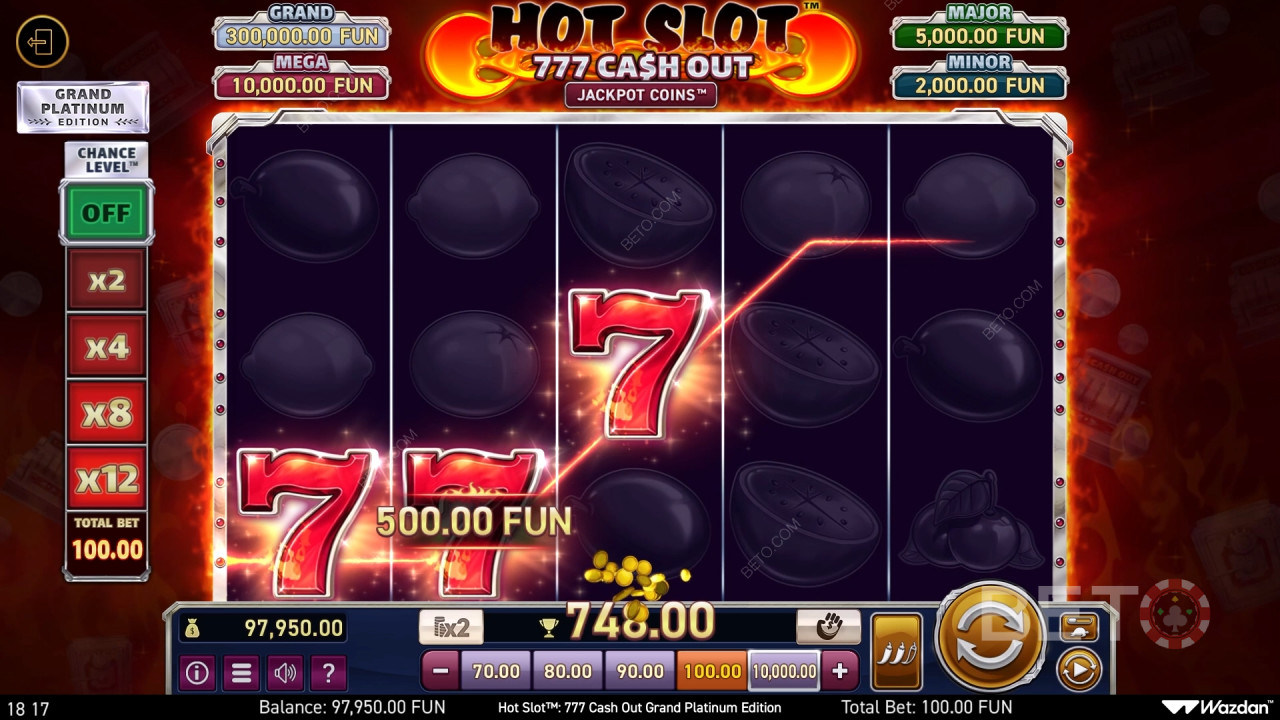 Hot Slot: 777 Cash Out Grand Platinum Edition Hrať Zadarmo