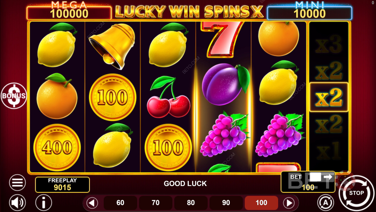 Lucky Win Spins X Recenzia od BETO Slots