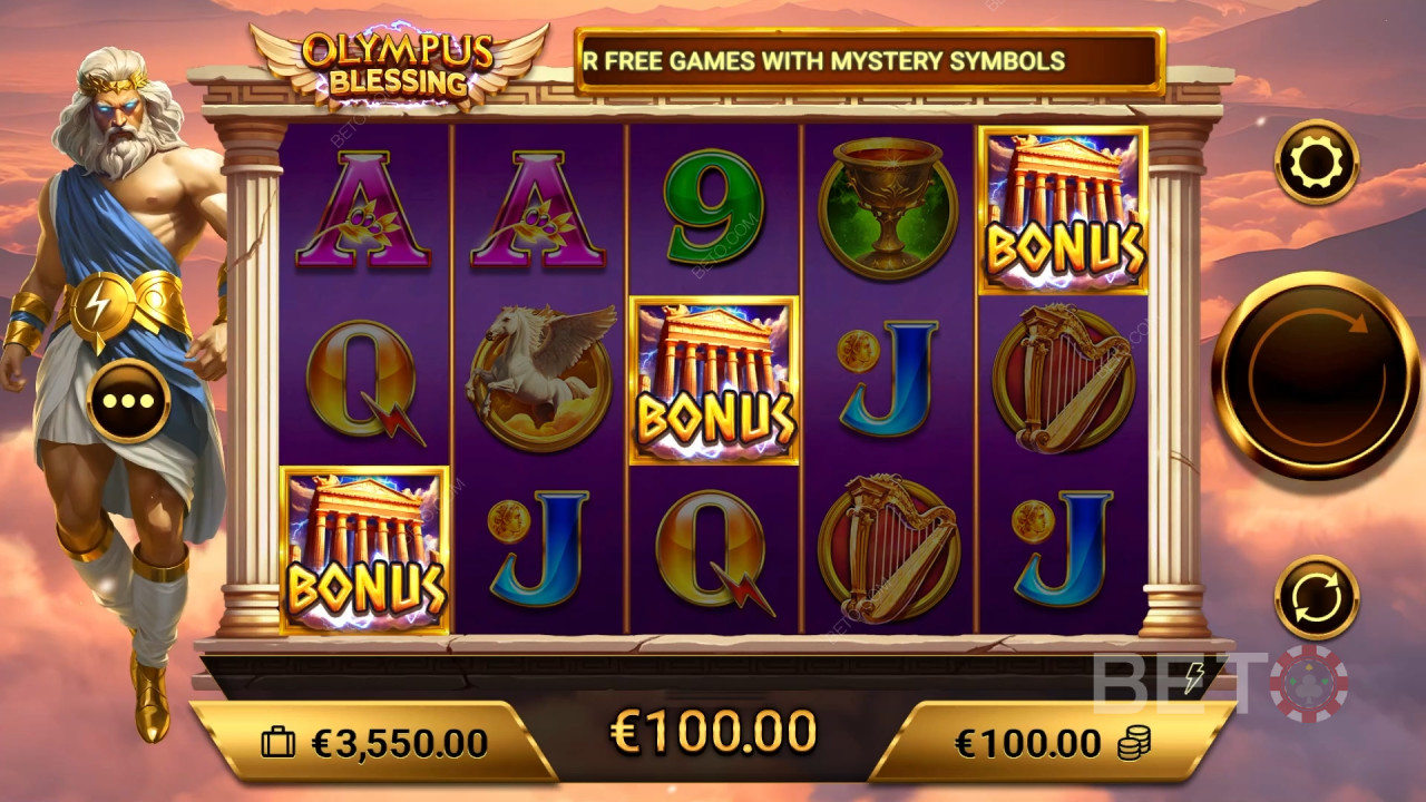 Olympus Blessing Recenzia od BETO Slots
