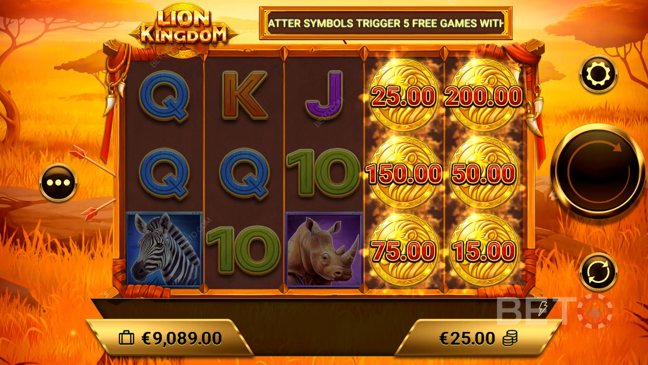 Lion Kingdom Recenzia od BETO Slots