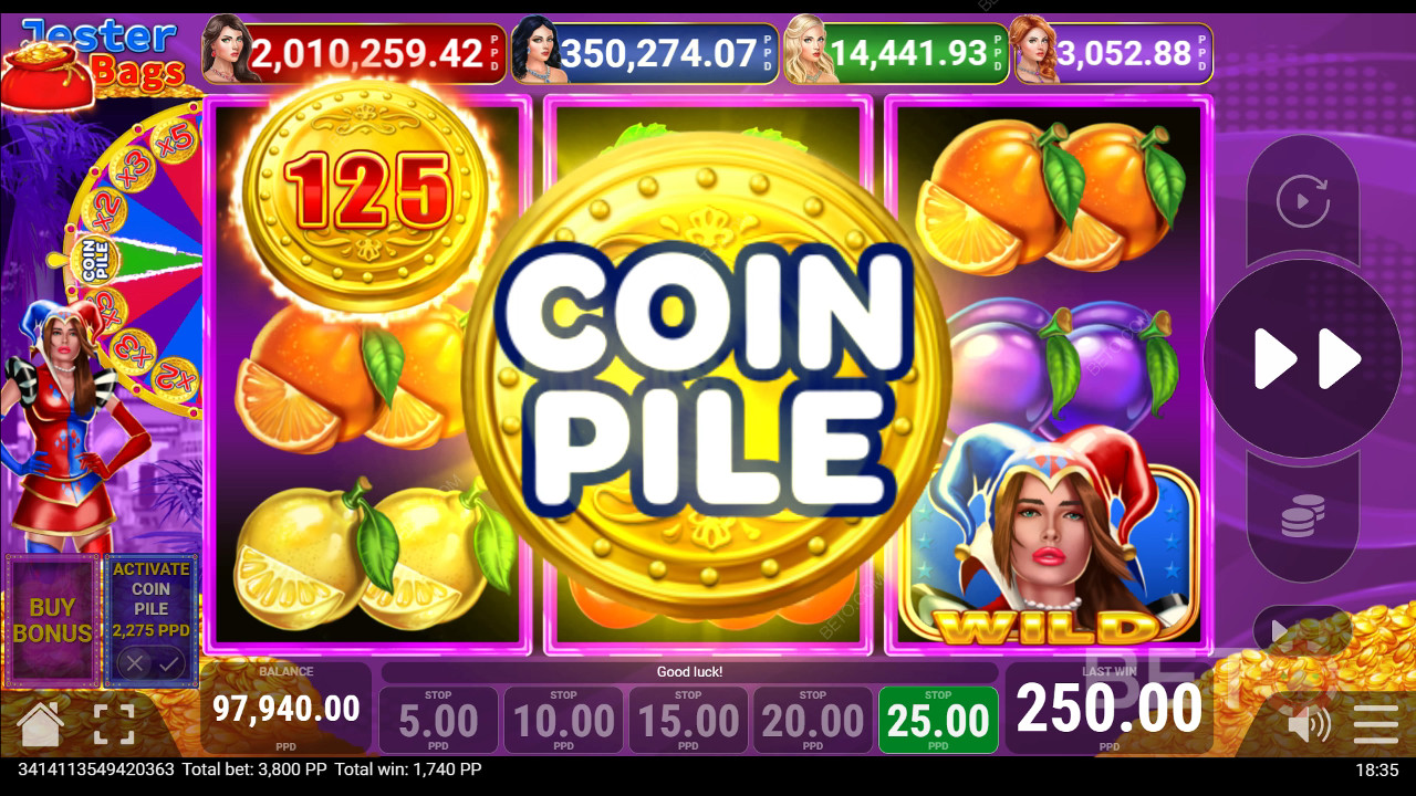 Jester Bags Recenzia od BETO Slots