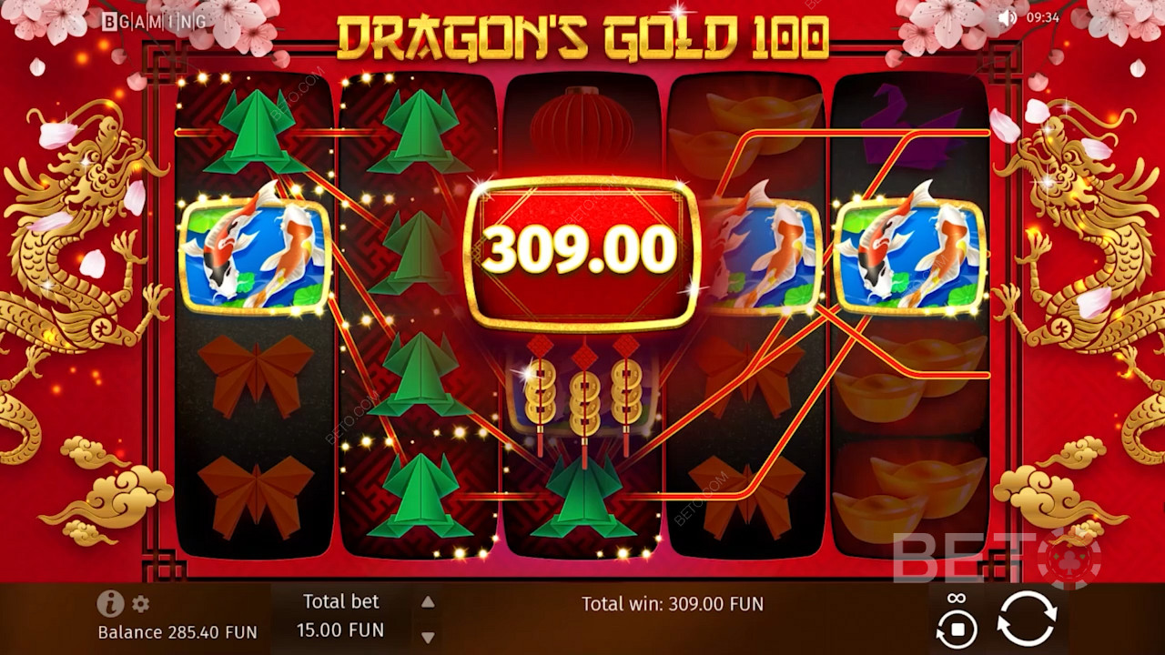 Maximálny víťazný potenciál hry Dragon