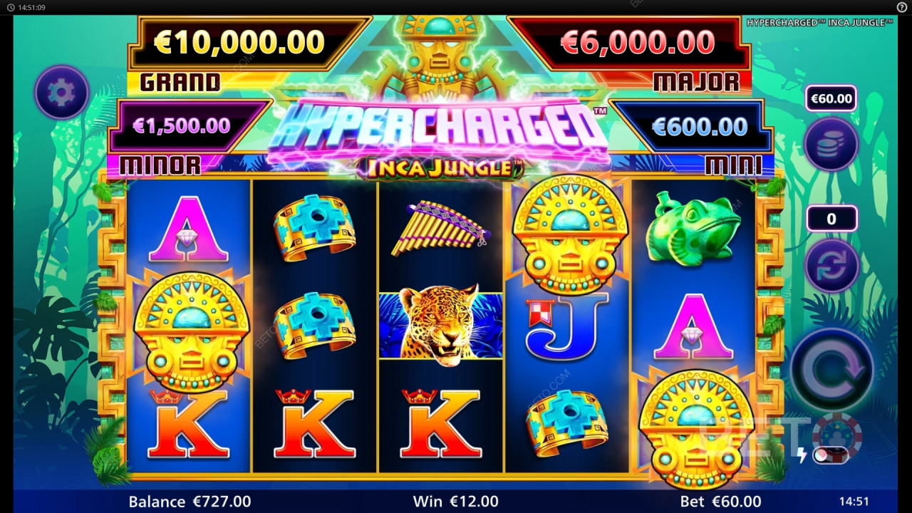 Hypercharged Inca Jungle Hrať Zadarmo