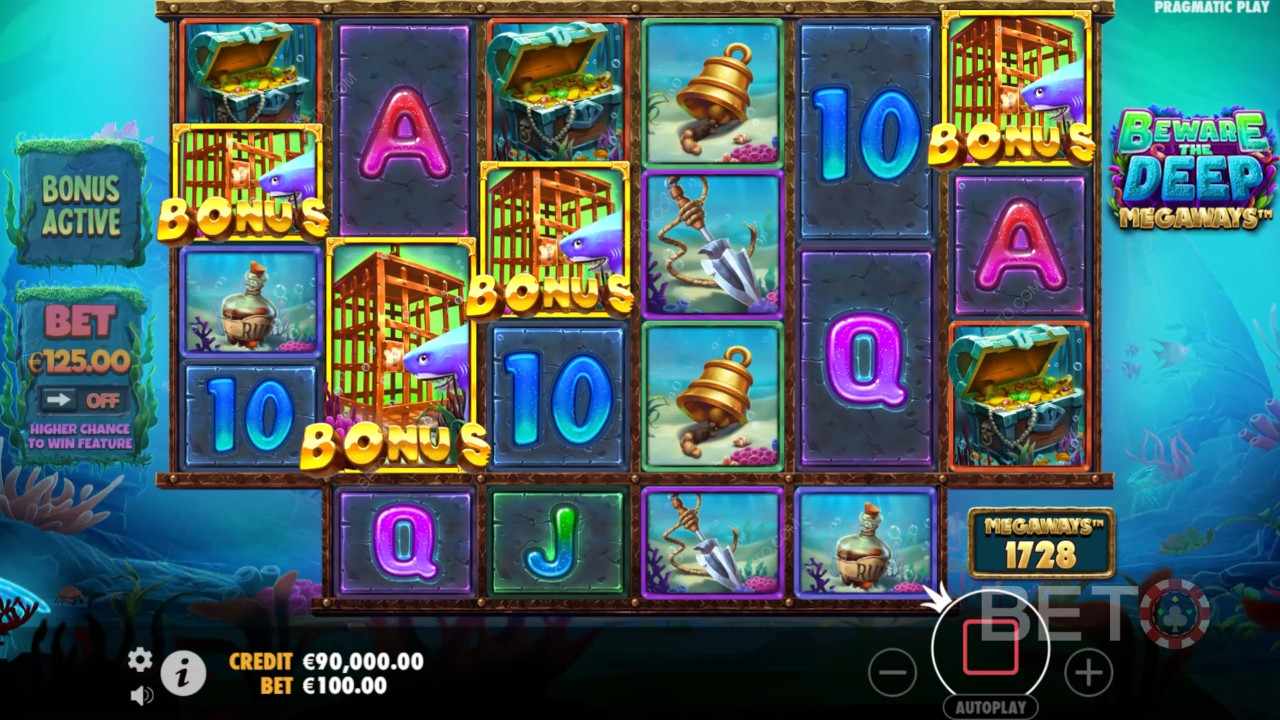 Pozor na Deep Megaways Recenzia od BETO Slots