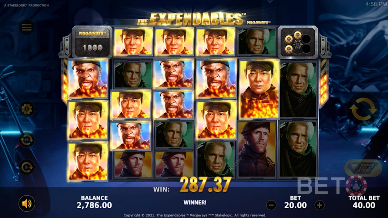 The Expendables New Mission Megaways Recenzia od BETO Slots