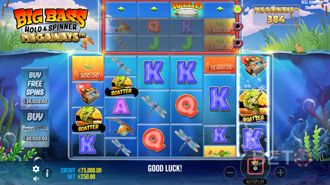 Big Bass Hold a Spinner Megaways Recenzia od BETO Slots