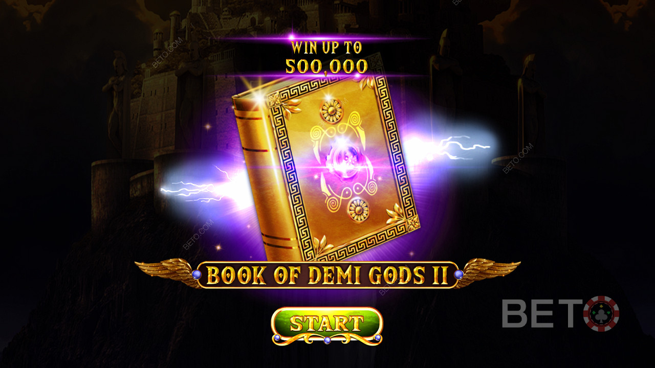 Spustenie video slotu Book Of Demi Gods 2