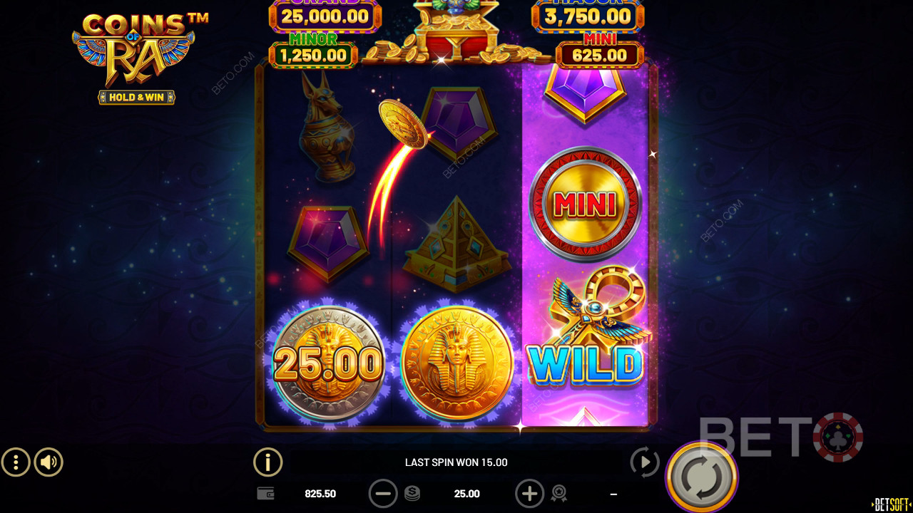 Coins of Ra Recenzia od BETO Slots