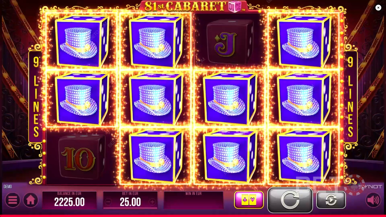 81. Cabaret Dice Review by BETO Slots