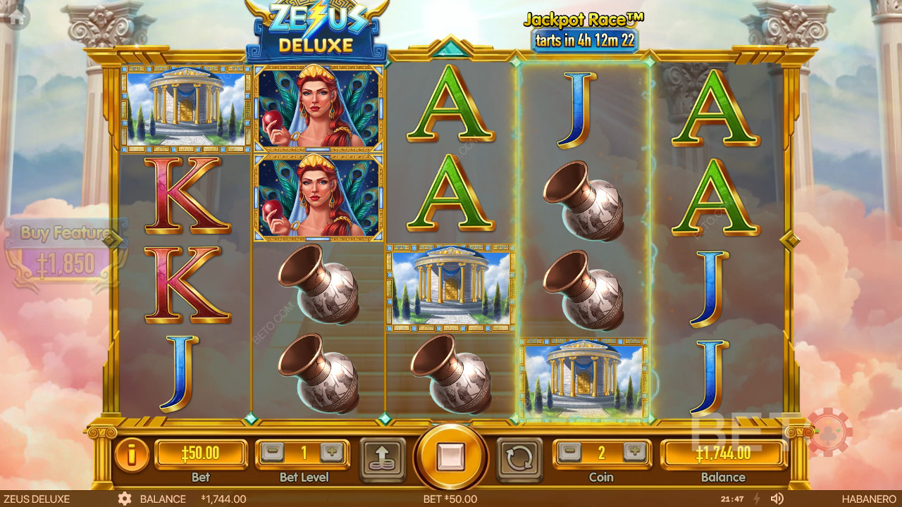 Zeus Deluxe Recenzia od BETO Slots