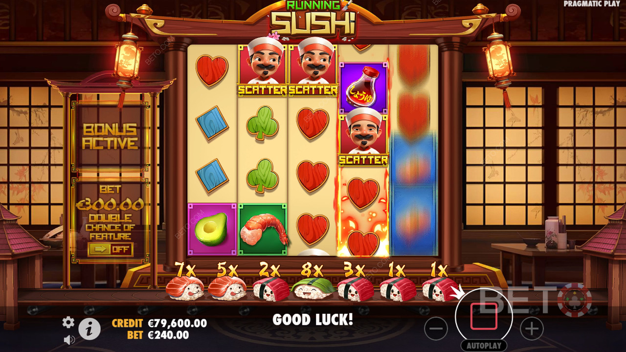 Running Sushi Recenzia od BETO Slots