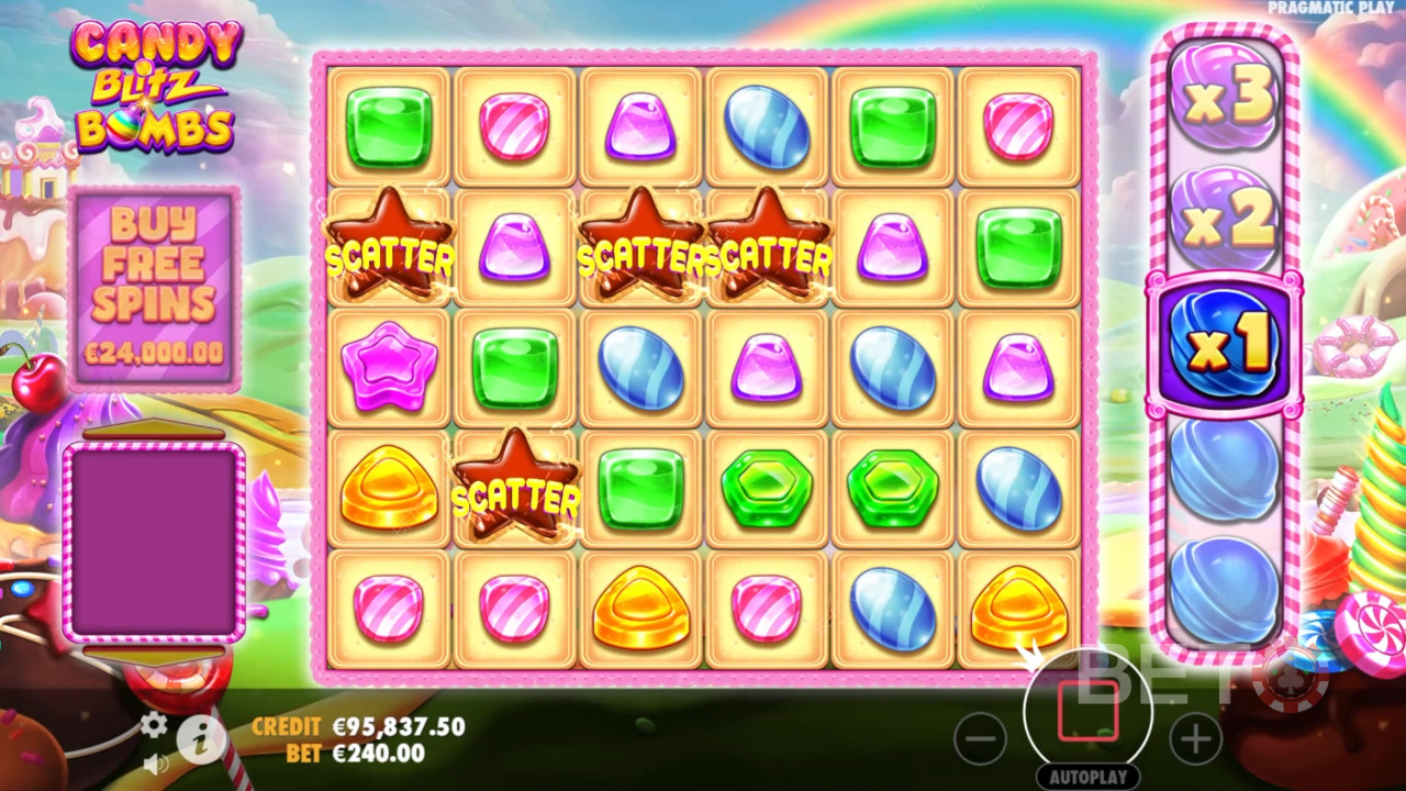Candy Blitz Bombs Review by BETO Slots