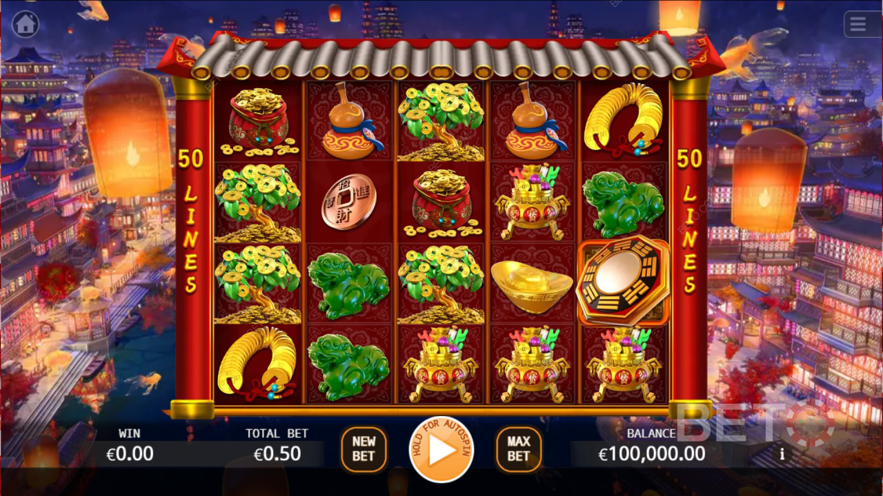 Vyhrajte 419-násobok svojej stávky v automate Lucky God!