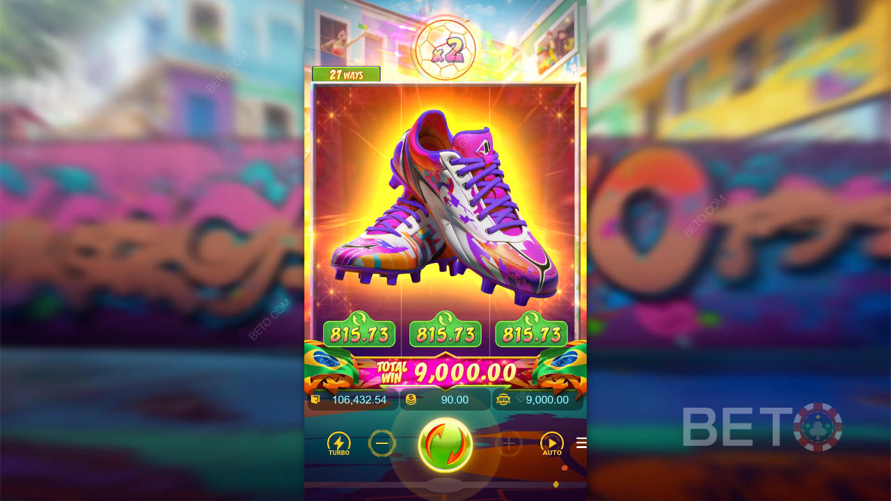 Vysvetlenie bonusových funkcií v hre Futebol Fever od PG Soft