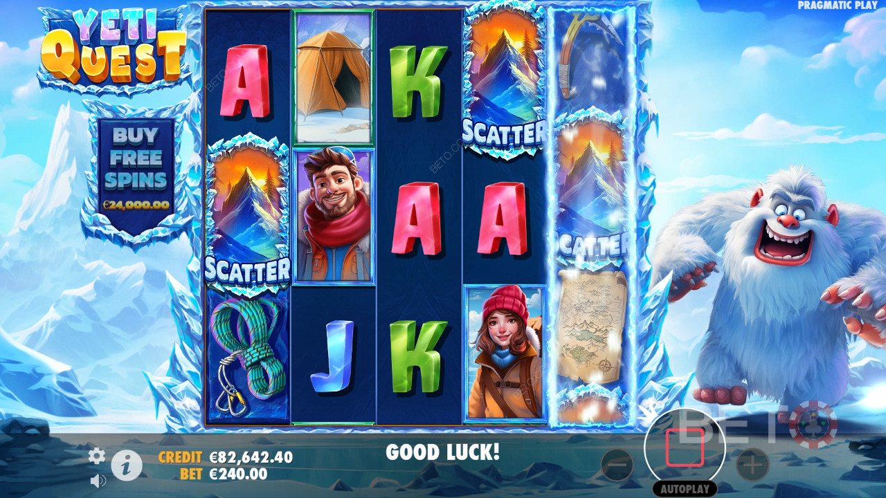 Yeti Quest Recenzia od BETO Slots