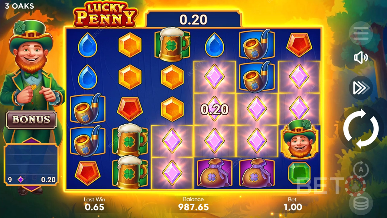 Ako hrať Lucky Penny od 3 Oaks Gaming
