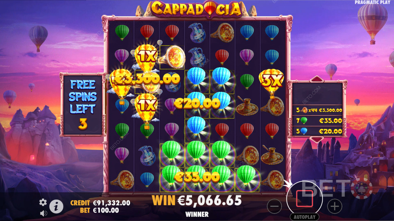 Cappadocia (Pragmatic Play) Hrať Zadarmo