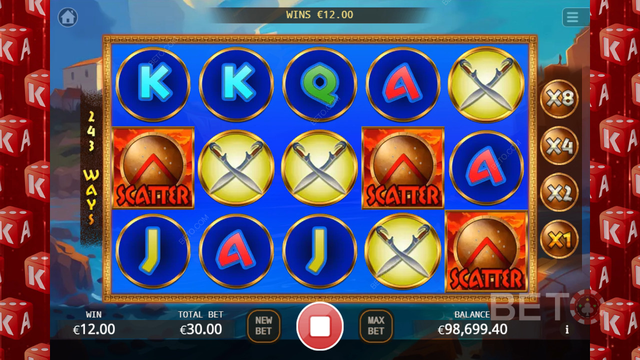 Spartan Recenzia od BETO Slots