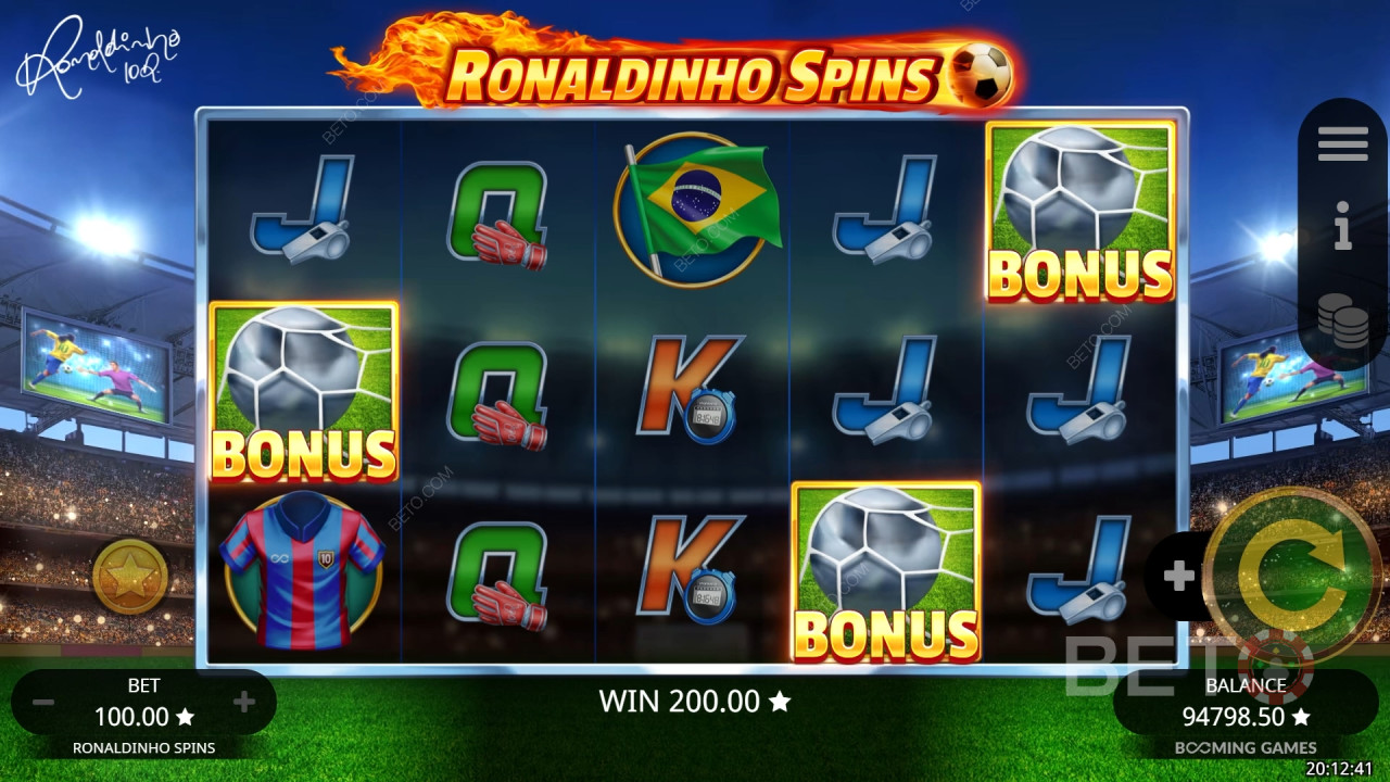 Ronaldinho Spins Hrať Zadarmo