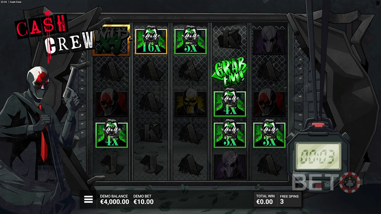 Cash Crew Recenzia od BETO Slots