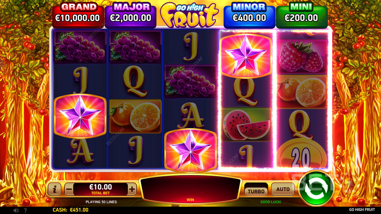 Go High Fruit Recenzia od BETO Slots
