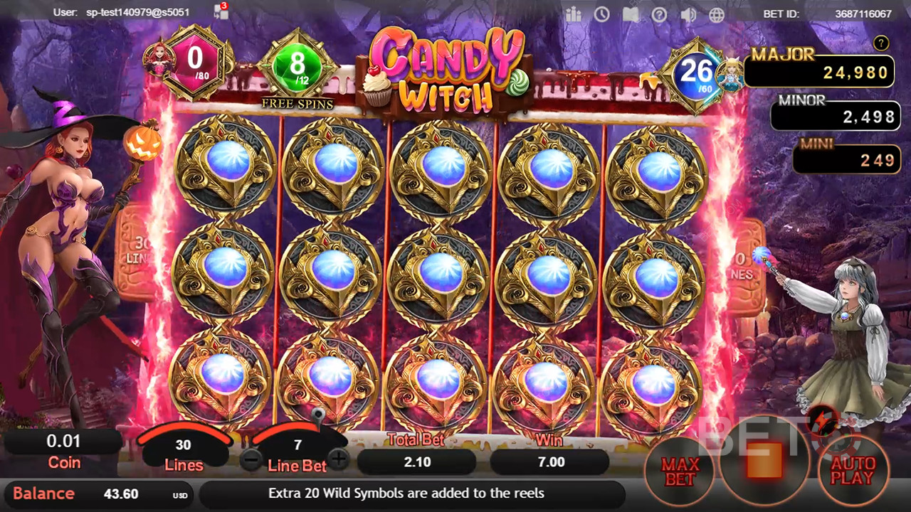 Candy Witch Recenzia od BETO Slots