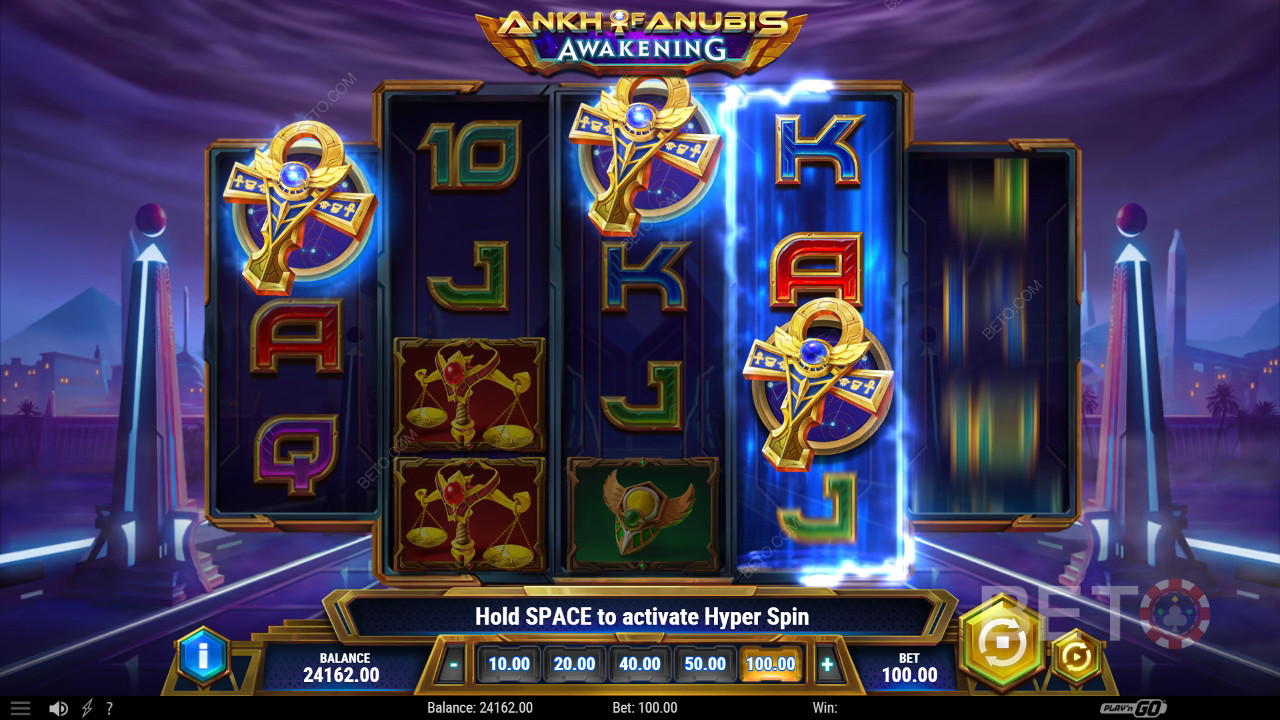 Ankh of Anubis Awakening Recenzia od BETO Slots