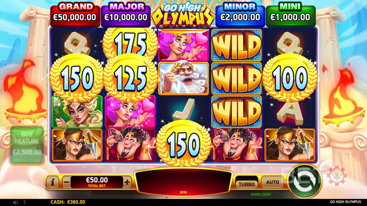 Go High Olympus Recenzia od BETO Slots