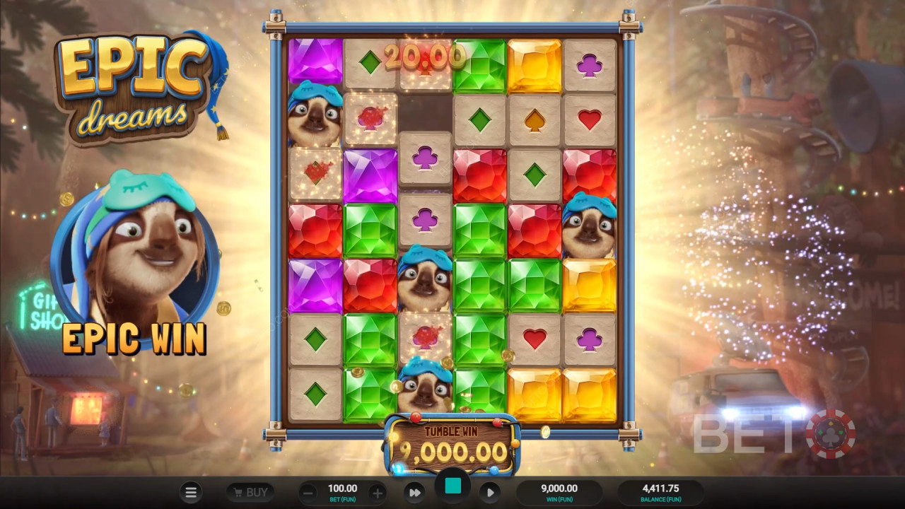 Epic Dreams Recenzia od BETO Slots